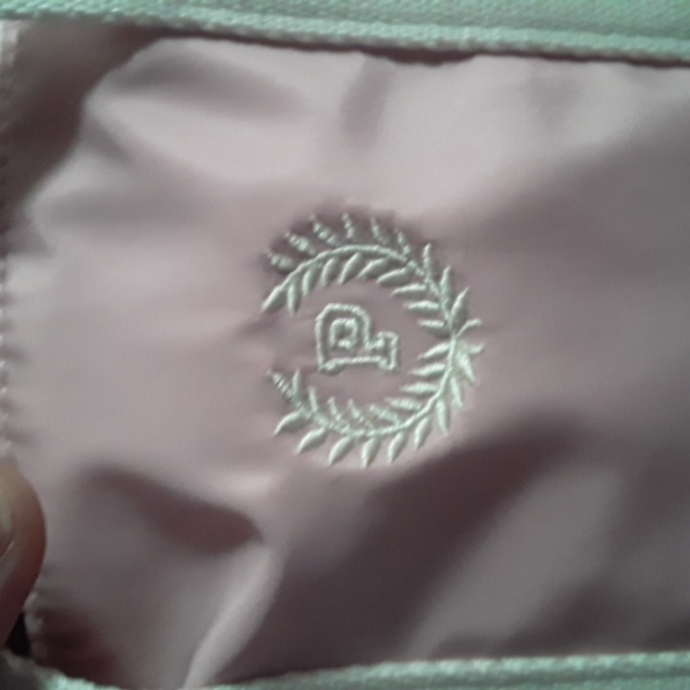 PINK Victoria's Secret Pink and White Mini Duffle Bag - Picture 6 of 7